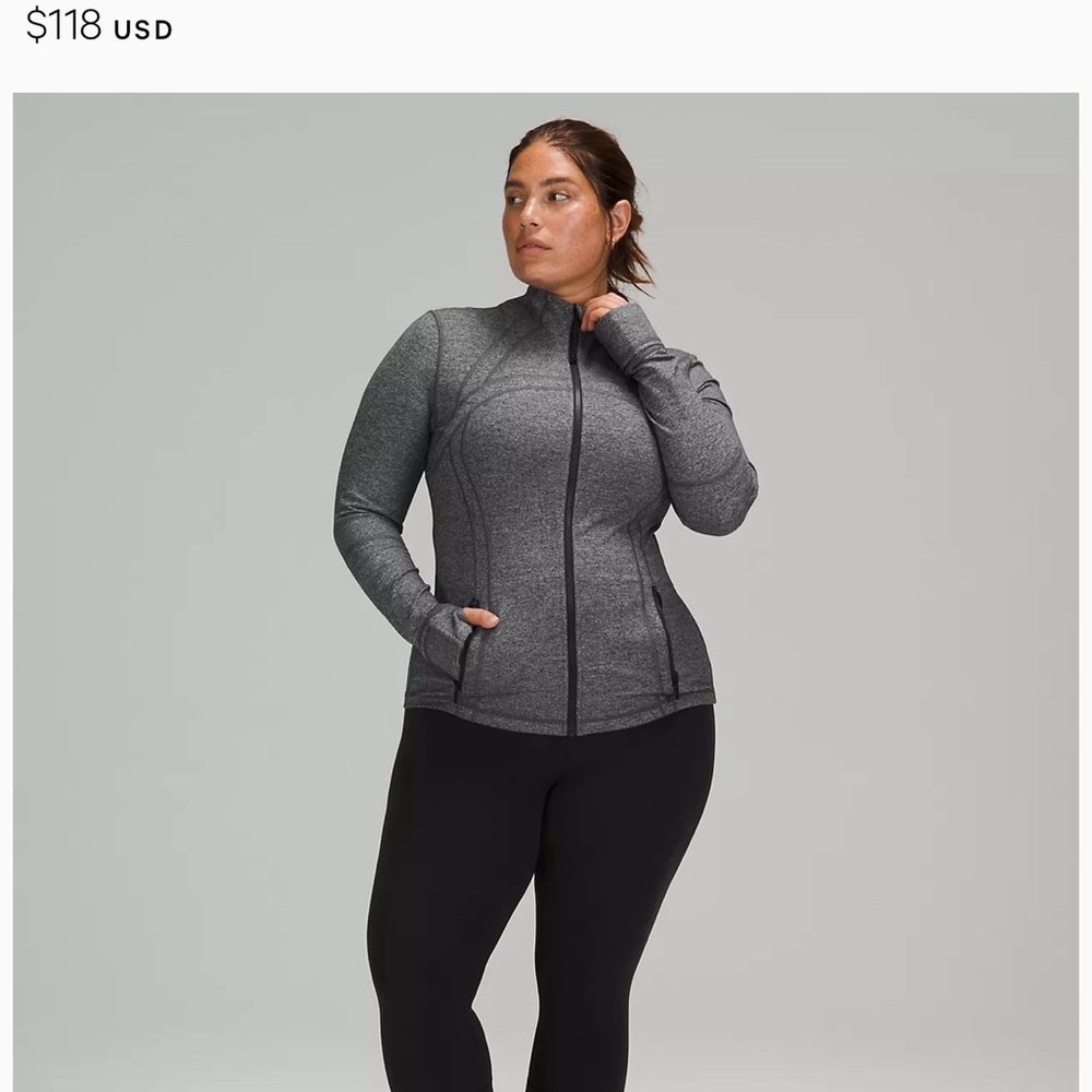 Lululemon Define Running Jacket Size 10 - image 4